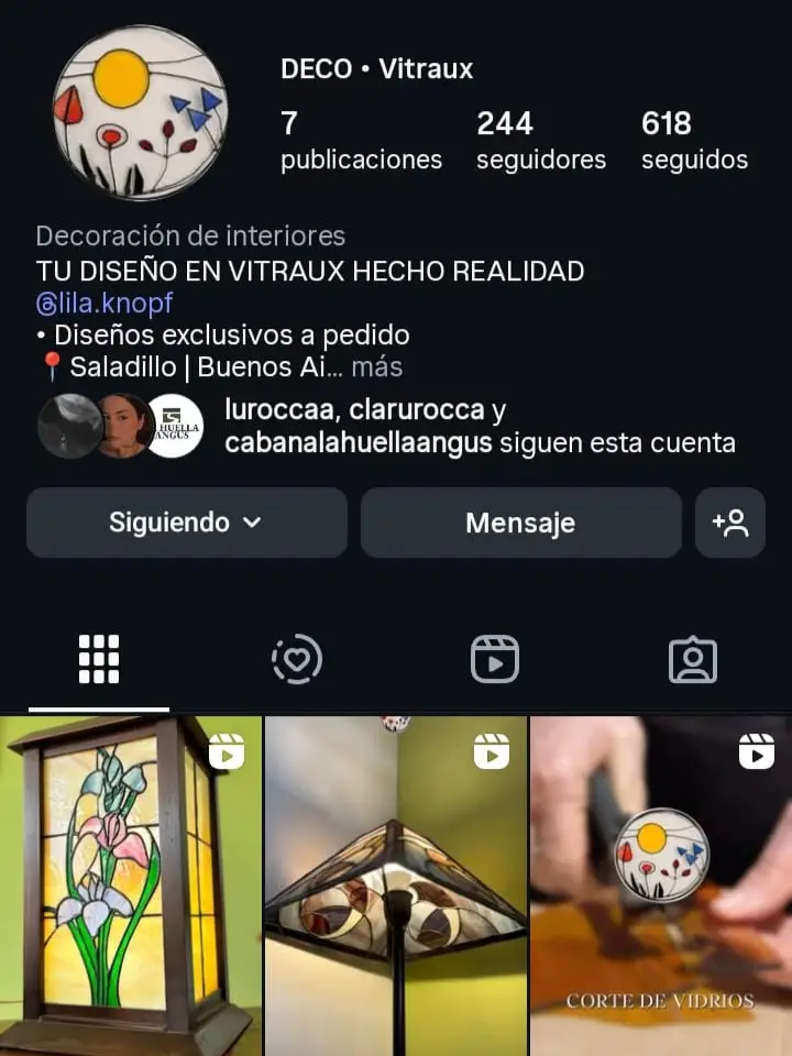 Cuenta Instagram