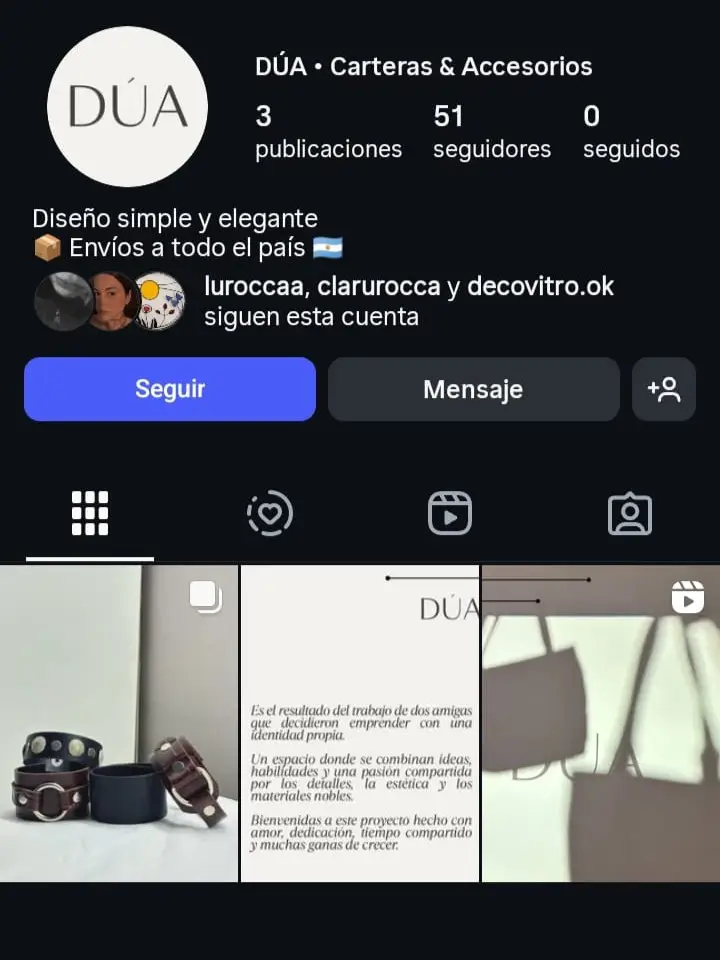 Cuenta Instagram